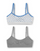 Hanes Girls' Seamless Molded Cup Wirefree Bra 2-Pack H189