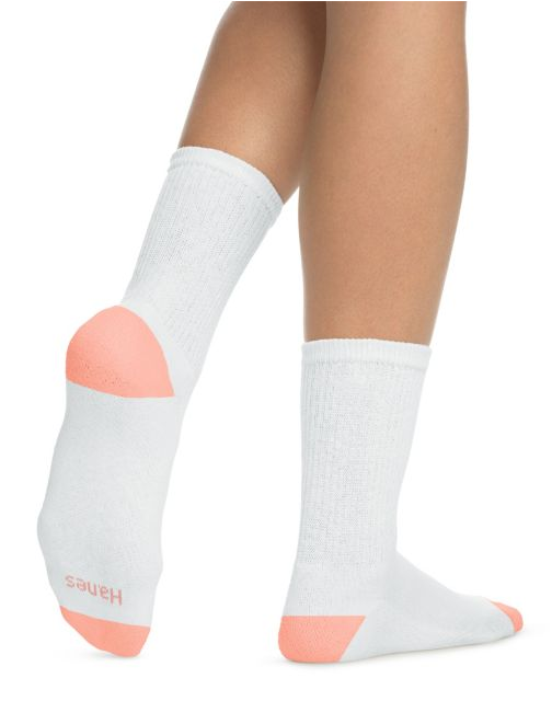Hanes Women's Cool Comfort® Crew Socks 6-Pack 683V6