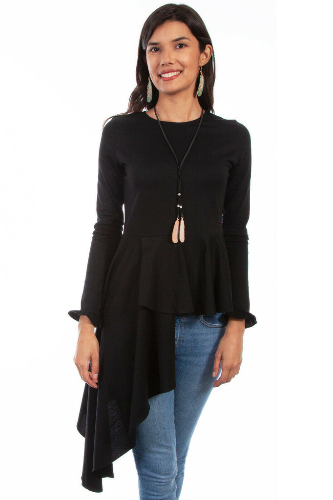 Scully Women's Pullover Peplum Top HC623