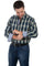 Scully Big Men's Dobby Stripe Long Sleeve Western Shirt PS-246X