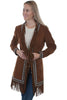 Scully Women's Boar Suede Fringe Coat L1018