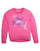 Hanes Girl's Hi-Low Crew Sweatshirt K352