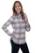 Scully Women's Cotton Plaid Long Sleeve Shirt HC446