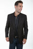 Scully Western Big Men's Polyester Floral Tone Embroidered Blazer P-733X