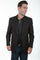 Scully Western Big Men's Polyester Floral Tone Embroidered Blazer P-733X