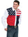 Scully Men's Shirt Western 100% Cotton Patriot American Flag Long Sleeve P-756