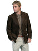 Scully Leather Men's Button Front Contemporary Blazer 401