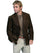 Scully Leather Men's Button Front Contemporary Blazer 401