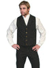 Scully Rangewear Men's 100% Cotton Canvas Western Vest Big & Tall RW041X