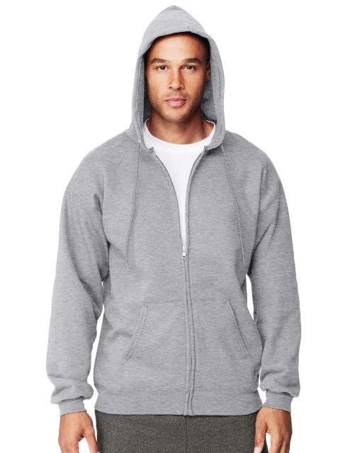 Hanes Men’s Ultimate Cotton® Heavyweight Full Zip Hoodie (F280) F284