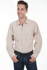 Cantina by Scully Men's Scully Cantina Western Yoke Two Pocket Shirt CM7