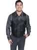 Scully Men's Ostrich Lambskin Western Vest 607