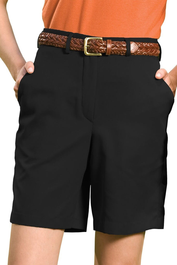 Women's Microfiber Flat Front Short 8422