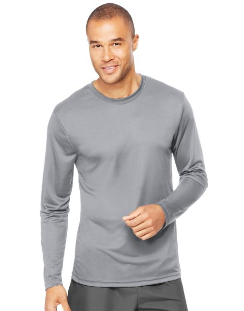Hanes Cool DRI® Performance Men's Long-Sleeve T-Shirt 482L