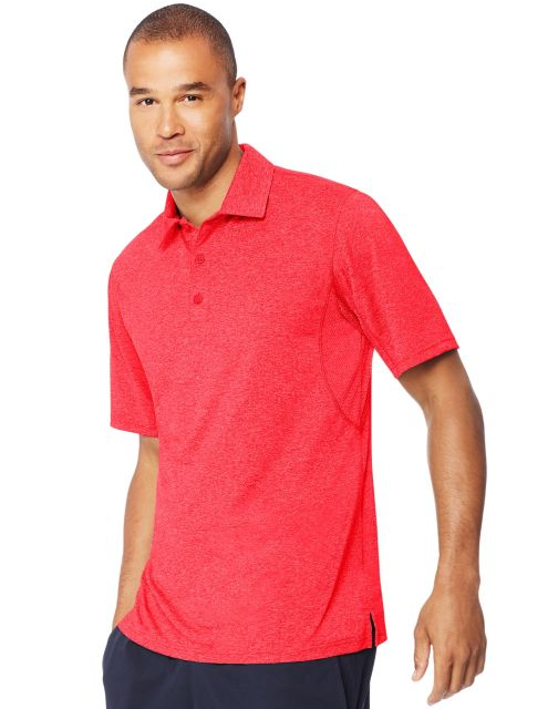 Hanes Sport™ Men's Heathered Performance Polo OV60C