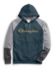 Men's Powerblend® Colorblock Hoodie, Outline Logo