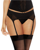 Floral Lace Garter Belt