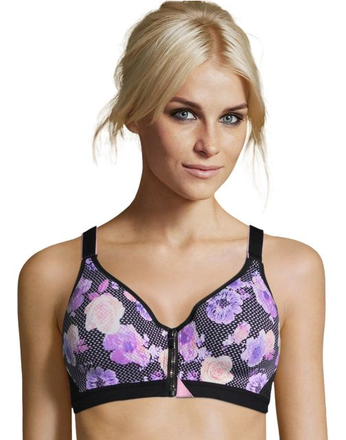 Maidenform Sport Secure Zip™ Front Underwire Racerback DM7991