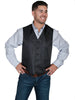 Scully Men's Big and Tall Polyester Diamond Vest RW251NXT