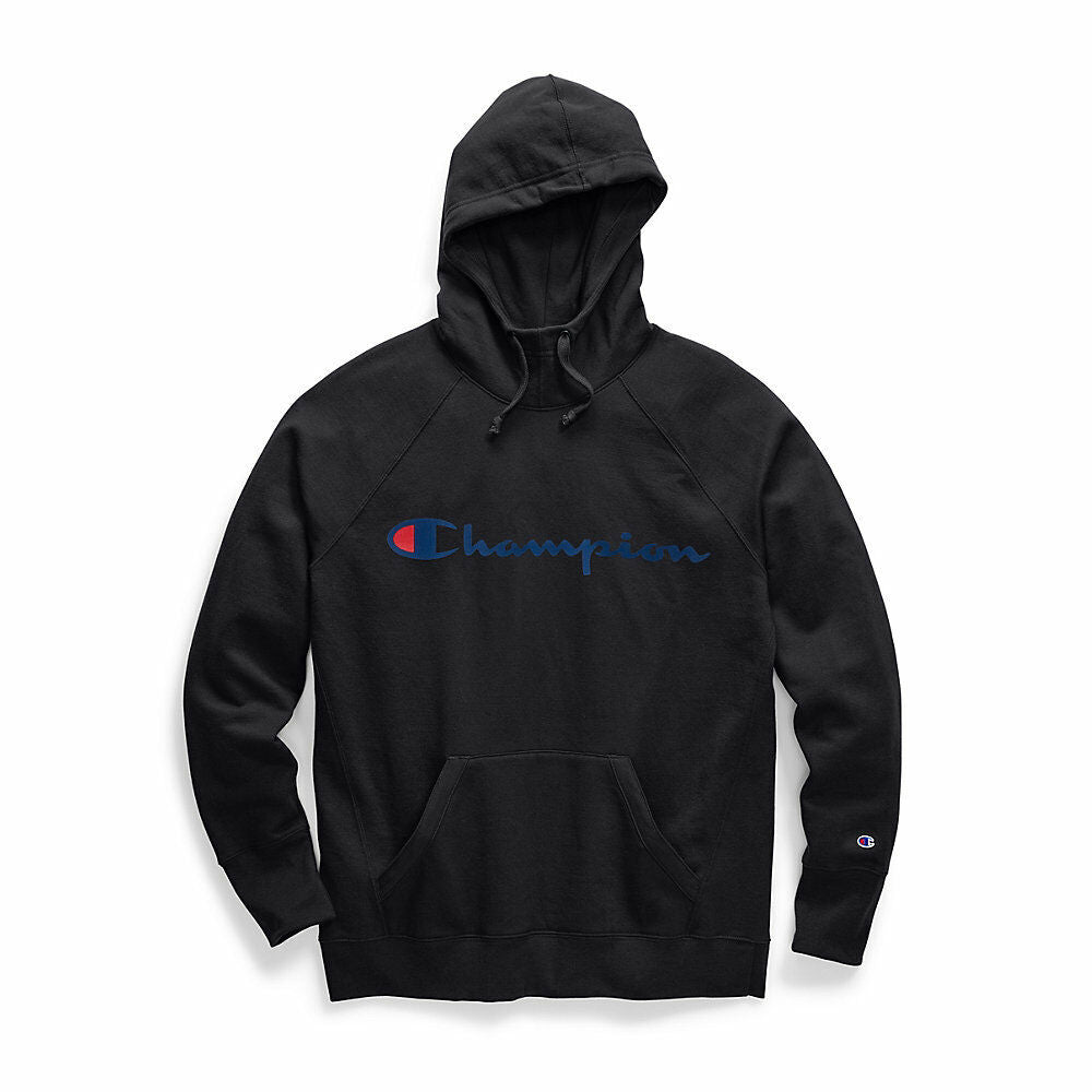 Champion Women's Powerblend® Fleece Pullover Hoodie, Script Logo W0934G Y07418
