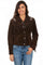 Scully Women's Boar Suede Laced Jacket L758