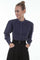 Scully RangeWear Women's 100% Cotton Paisley Inset Bib L/S Blouse RW577