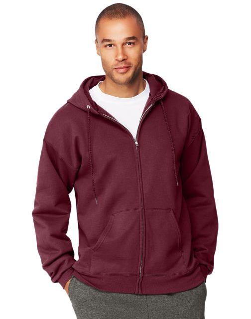 Hanes Men’s Ultimate Cotton® Heavyweight Full Zip Hoodie (F280) F284
