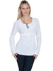Cantina by Scully Scully Cantina Empire Tie Blouse PSL-162