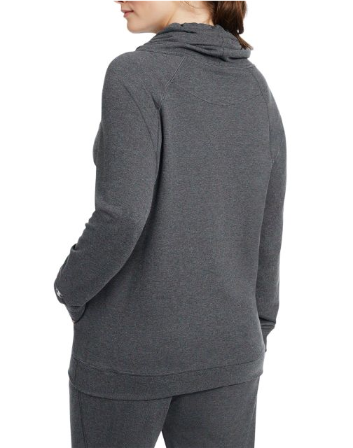 Champion Women's Plus French Terry Funnel Neck Top QW1238