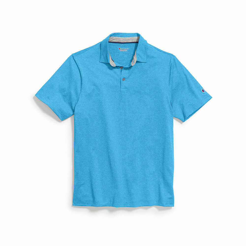 Champion Men's Heather Performance Golf Polo T0001H