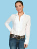 Scully Women's Cotton Lawn Vintage Ruffle Blouse SH015