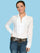 Scully Women's Cotton Lawn Vintage Ruffle Blouse SH015