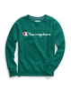 Champion Women's Powerblend® Fleece Boyfriend Crew, Script Logoc GF567 Y07418