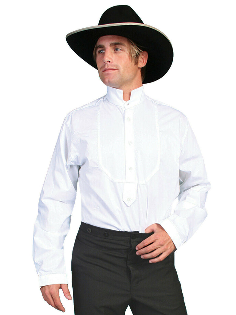 Scully Rangewear Men's 100% Cotton L/S Big Victorian Western Shirt 3X-4X RW155X