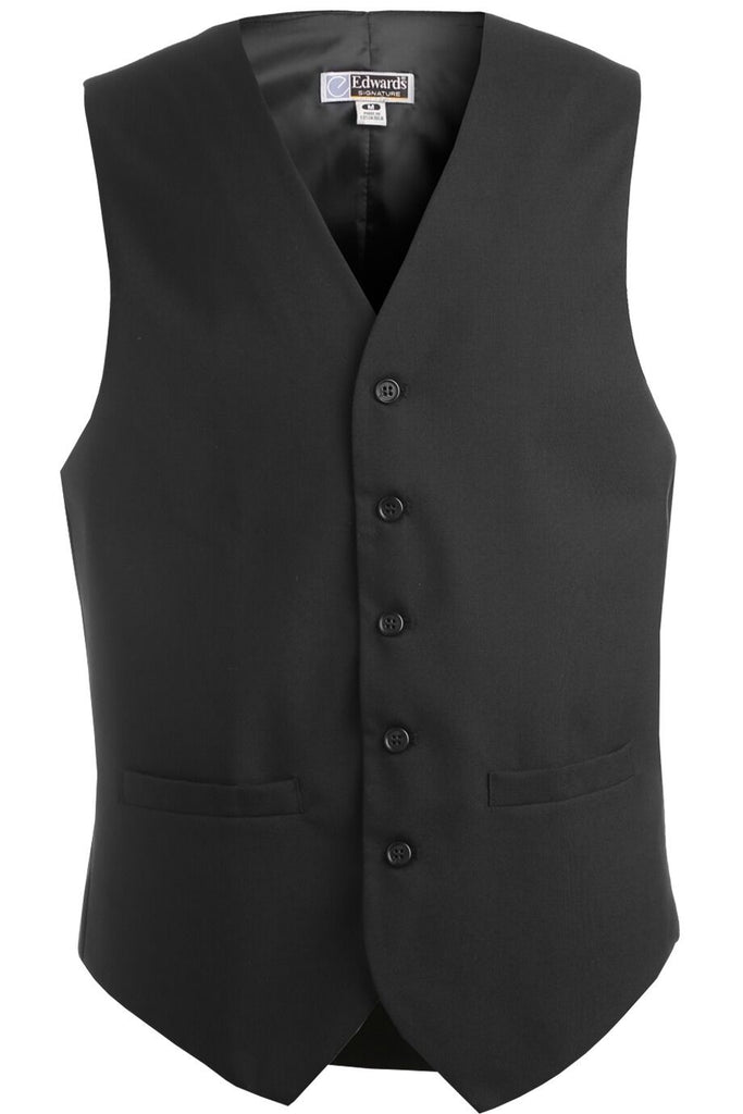 Men's High Button Wool Vest 4680