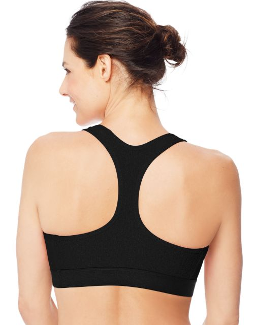 Hanes Sport™ Women's Racerback Compression Sports Bra O9178