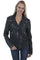 Scully Women's Lamb Leather Motorcycle Jacket L1017