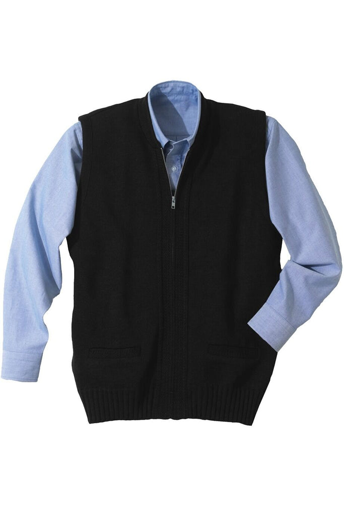 Heavy Weight Zipper Vest Sweater 302