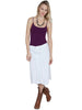 Cantina by Scully Elastic Back Front Tie Skirt PSL-188