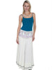 Scully Cantina Womens Natural 100% Viscose Embroidered Long Skirt PSL-170