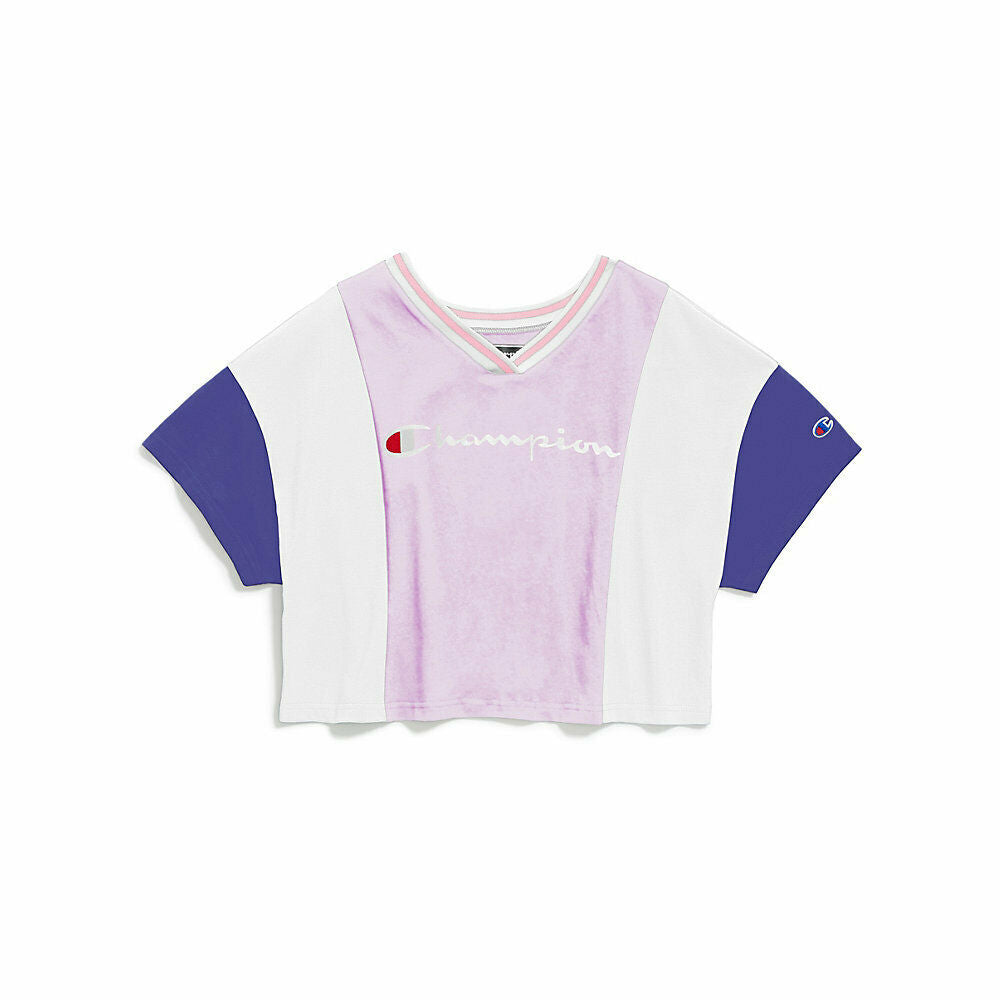Champion Life&reg; Women's Colorblock Tee, Embroidered