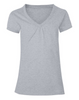 Hanes Girls' Shirred V-Neck Tee K046